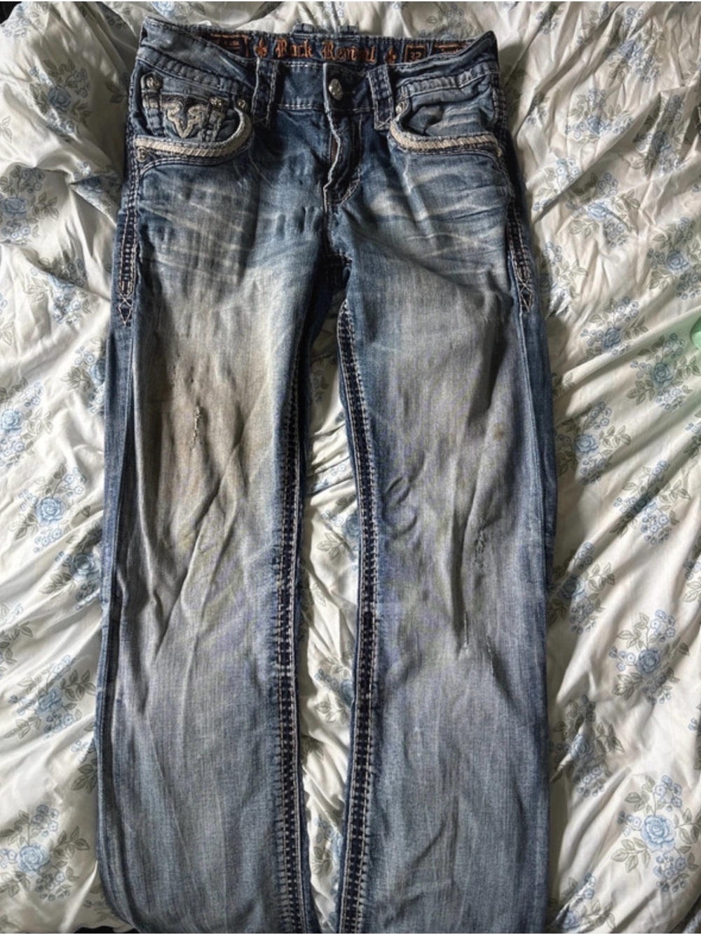 Rock Revival Blue Men's Jeans